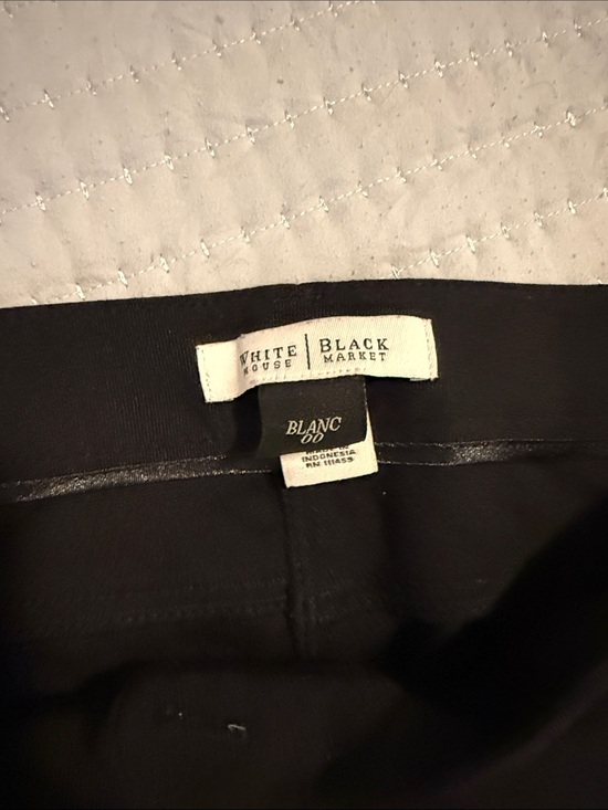 White House Black Market Pants - White House Black Market Black Slim Pants